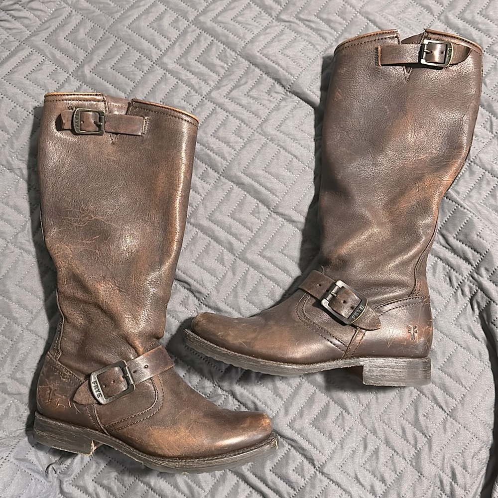Leather Frye Boots